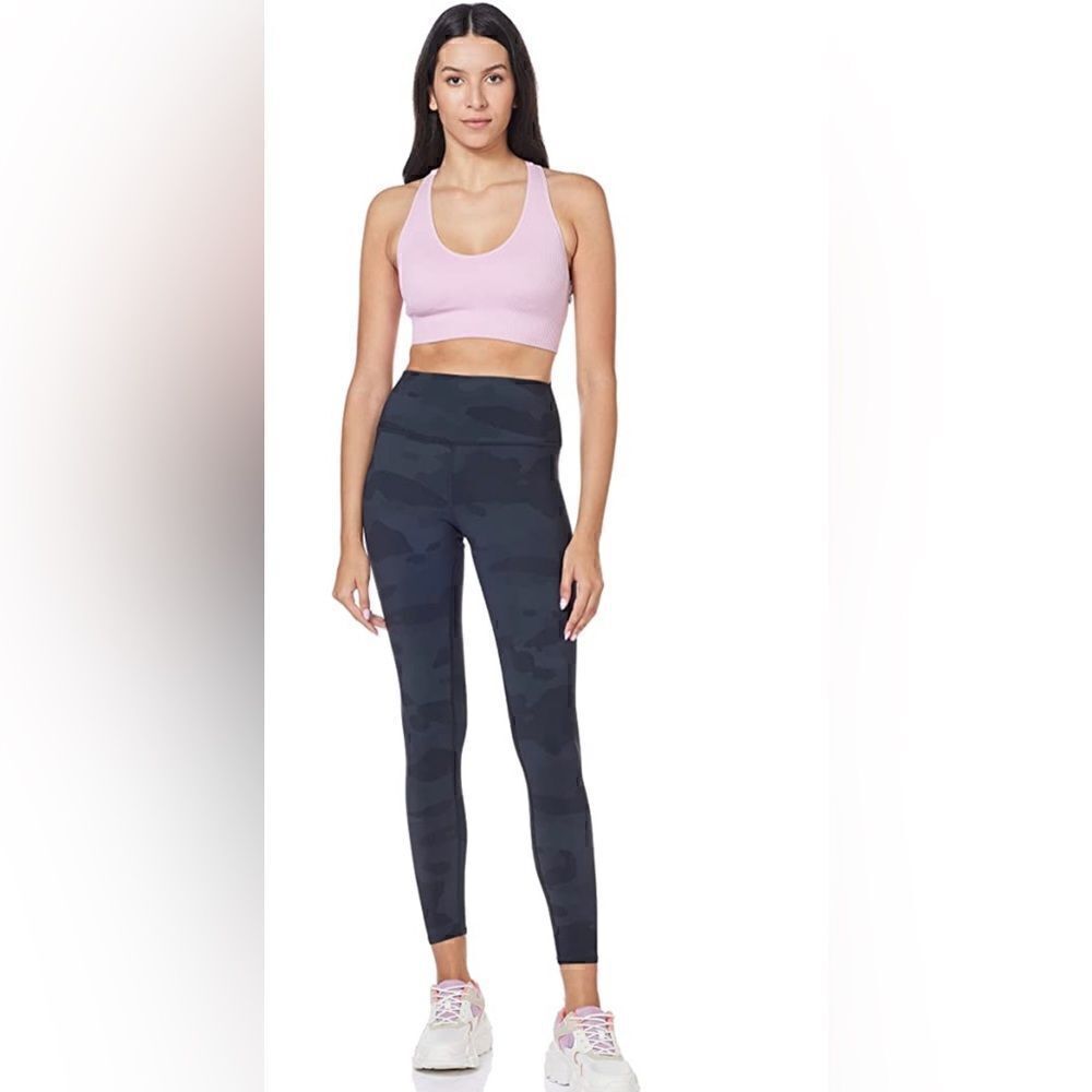 Alo Yoga Women's High-Waist Leggings-Black Camouflage, Size XS